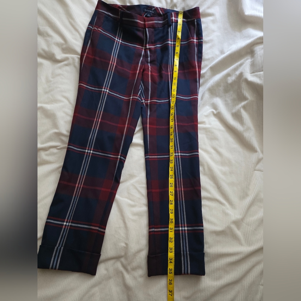 Tommy Hilfiger Set Women's Plaid Blazer Sz 2 + Pants Sz 6 Nwot - Picture 12 of 16